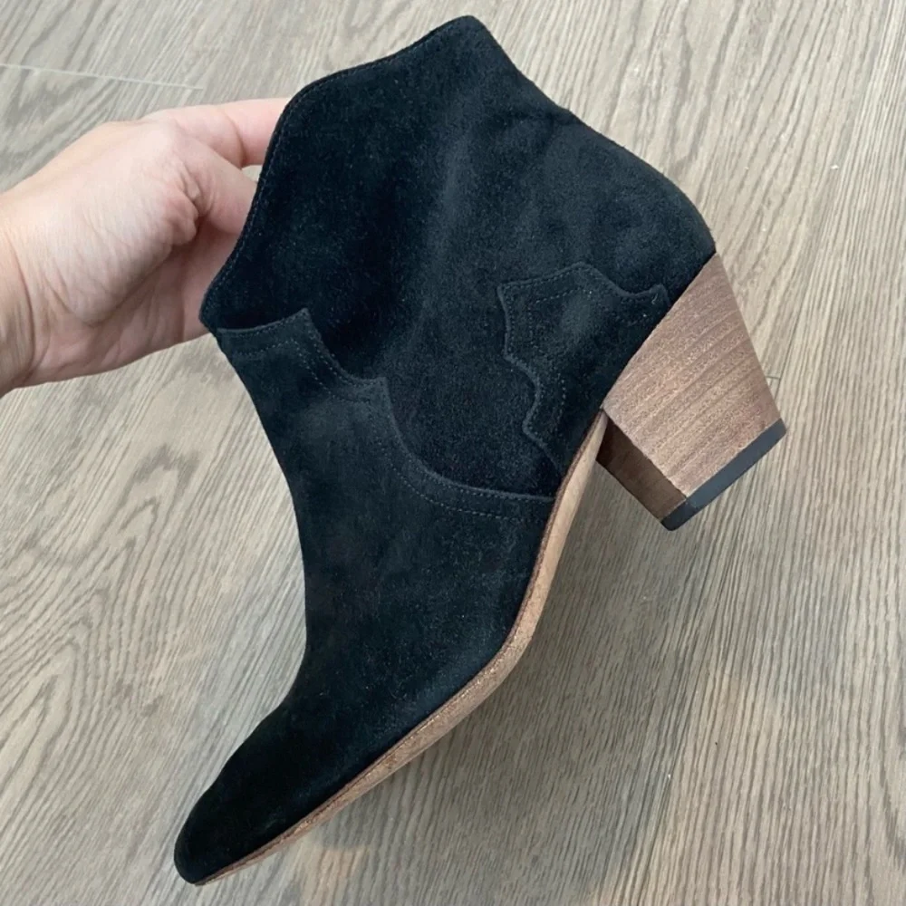 Isabel Marant - Dicker Boots - Black Suede - Size EU38 - NET-A-PORTER - Picture 14 of 15